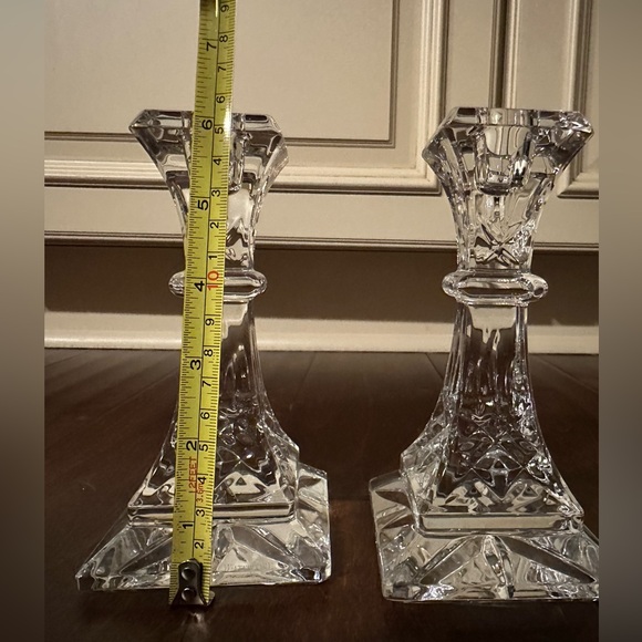 Waterford Lismore Candle Holders - Picture 2 of 6